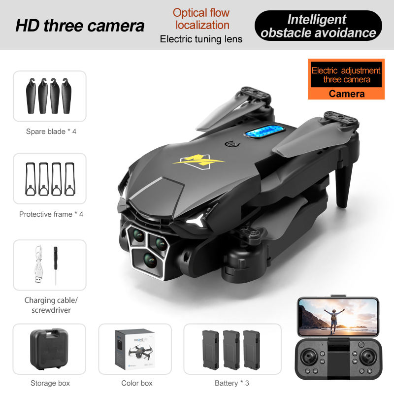 Optical Flow Positioning Hovering Avoid Obstacles on All Sides Drones professional Beginner Drones Minidrone