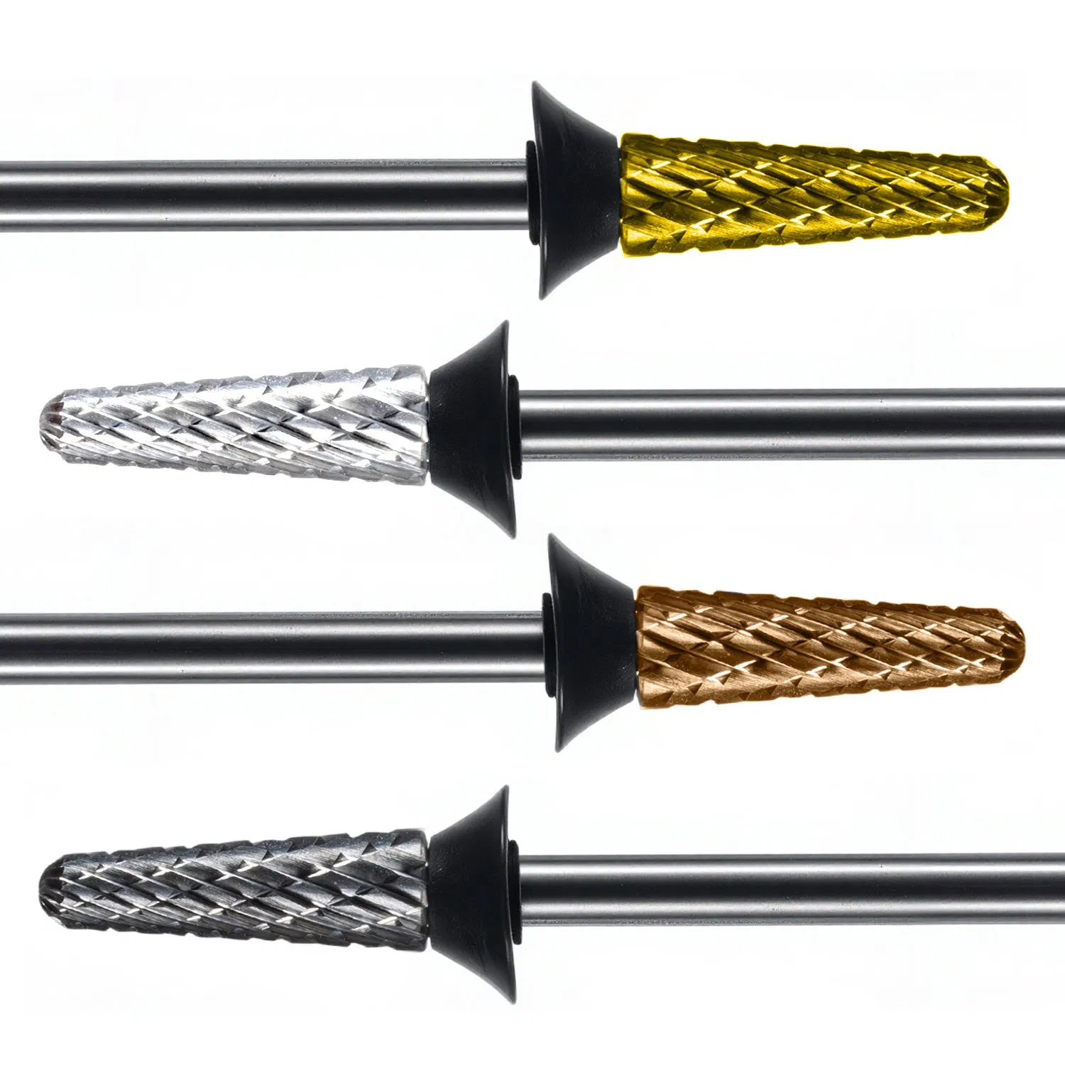 Nail Supplier Manicure Drill Bit Diamond Cone Shape Drill Bits Nails for Manicure
