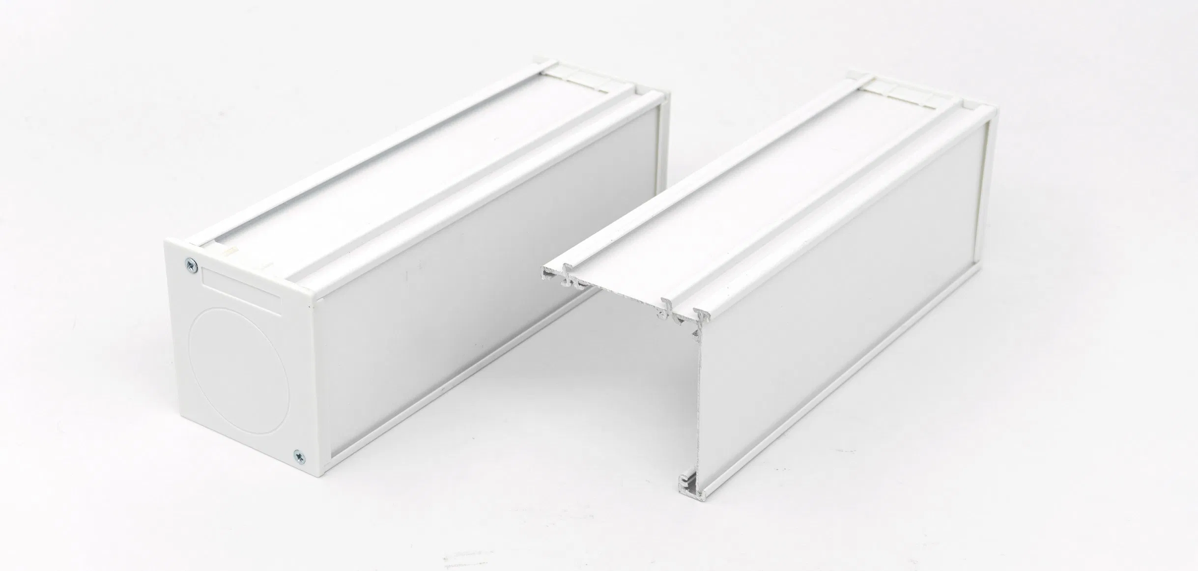 Factory Wholesale Roller Blind Thick Top Cover Aluminum Cassette for Zebra Roller Shades Cover