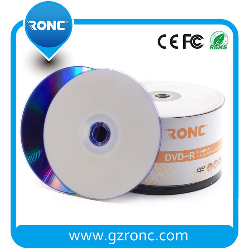 DVD-R диски 4.7GB Grade A+, 50 шт.