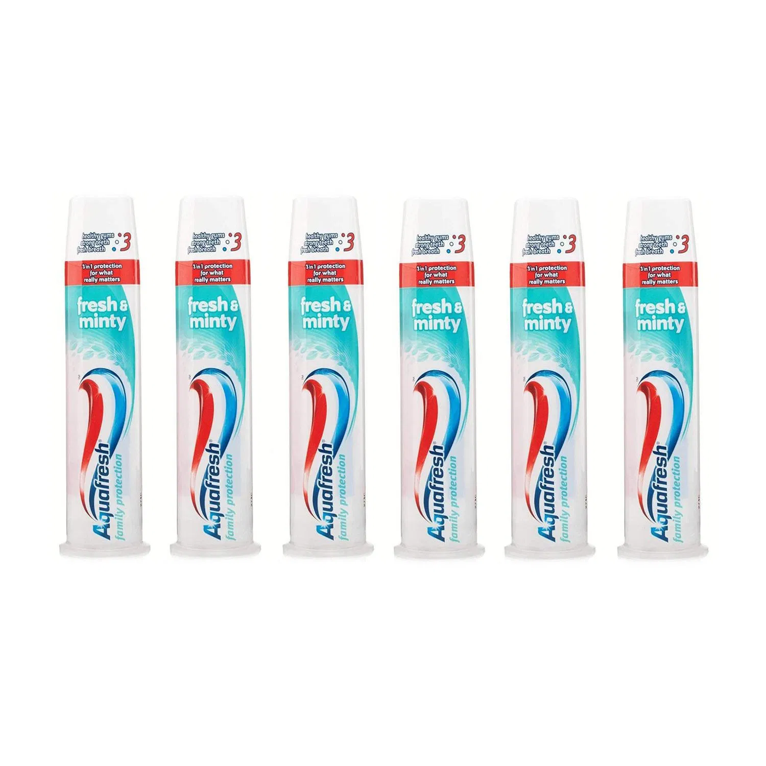 Aquafresh Toothpaste 100ml Active Fresh Delivers All Day Protection and Long Lasting Freshness