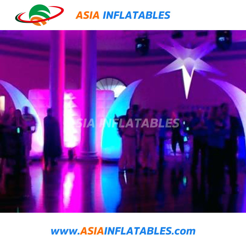 Commercial LED Inflatable Lighting Cone Decoration