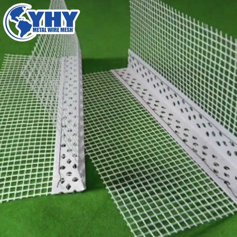 Angle Bead PVC Plastic Corner Beads with Fiberglass Mesh