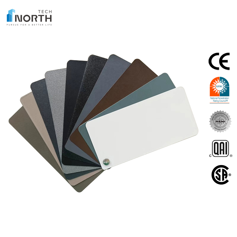 Modern Soundproof Aluminum French Casement Window for Homes