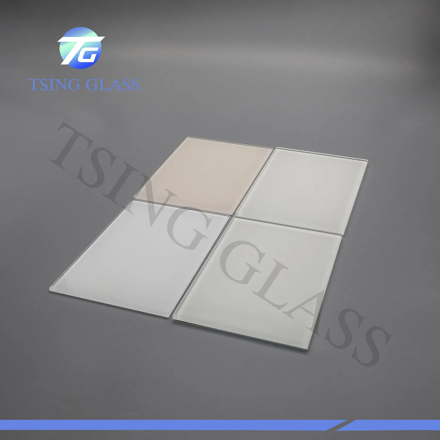 Customized Acid Etched Surface Silk Screen Printing Glass