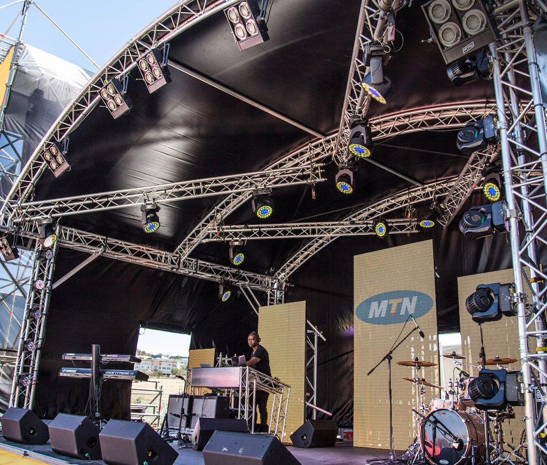 Aluminum None Truss Rooftop Event for Sale 12X12X7m