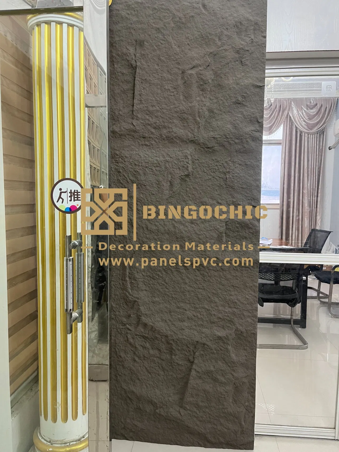 PU Stone Wall Panel Polyurethane Stone Panel 3D Foam Stone Artificial Light Weights Slate Stone