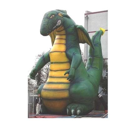 2023 New Giant Inflatable Green Dragon Prop