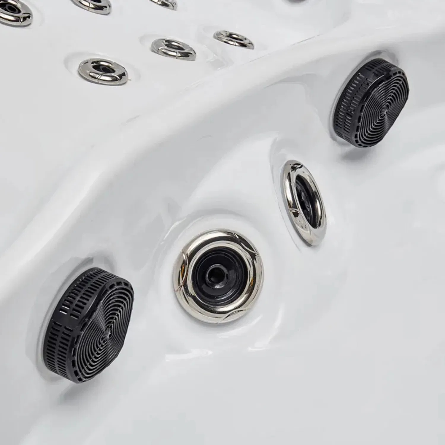 Прямоугольный акриловый СПА-бассейн с массажем