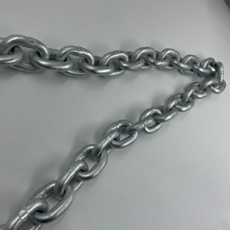 DIN766 Hot DIP Galvanized Marrine Chain Calibrated Germany Standard