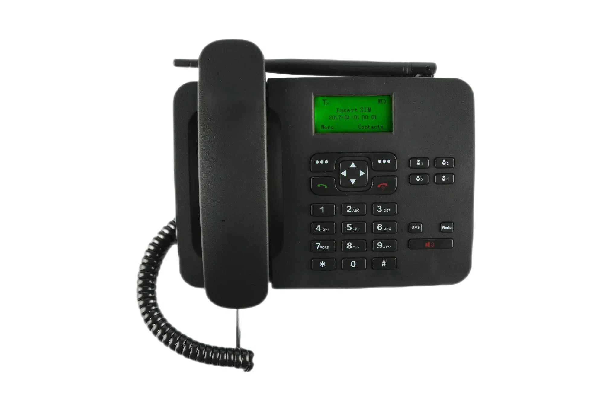 4G Wireless Telephone with SMS Redial Feature