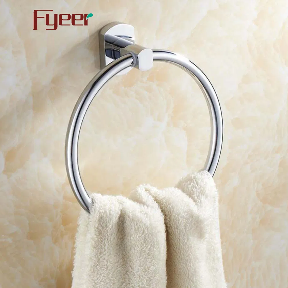 Полотенцедержатель Fyeer из латуни с хромированием
