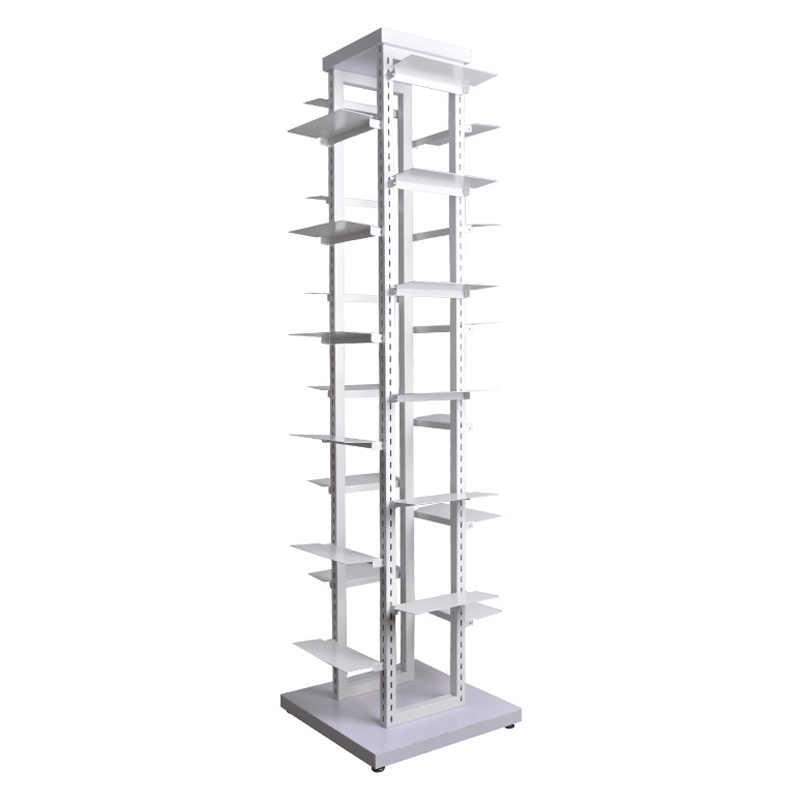 Full Way Retail Sneaker Store Metal Layer Shoe Display Rack Stand for Shop