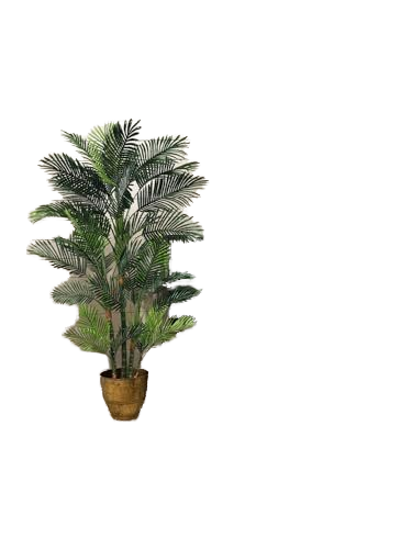 Бонсай искусственный пальма в горшке