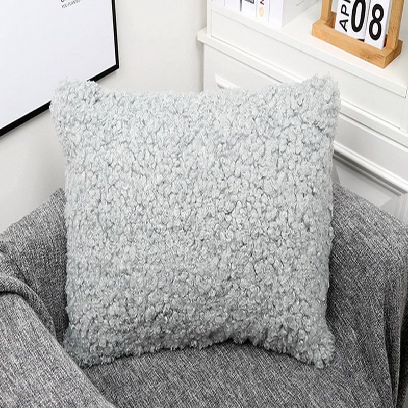 Throw Pillows Plush Sherpa