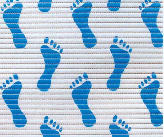 High Density PVC Foam Printed Kitchen Living Room Bathroom Anti Slip Floor Mat Area Rugs