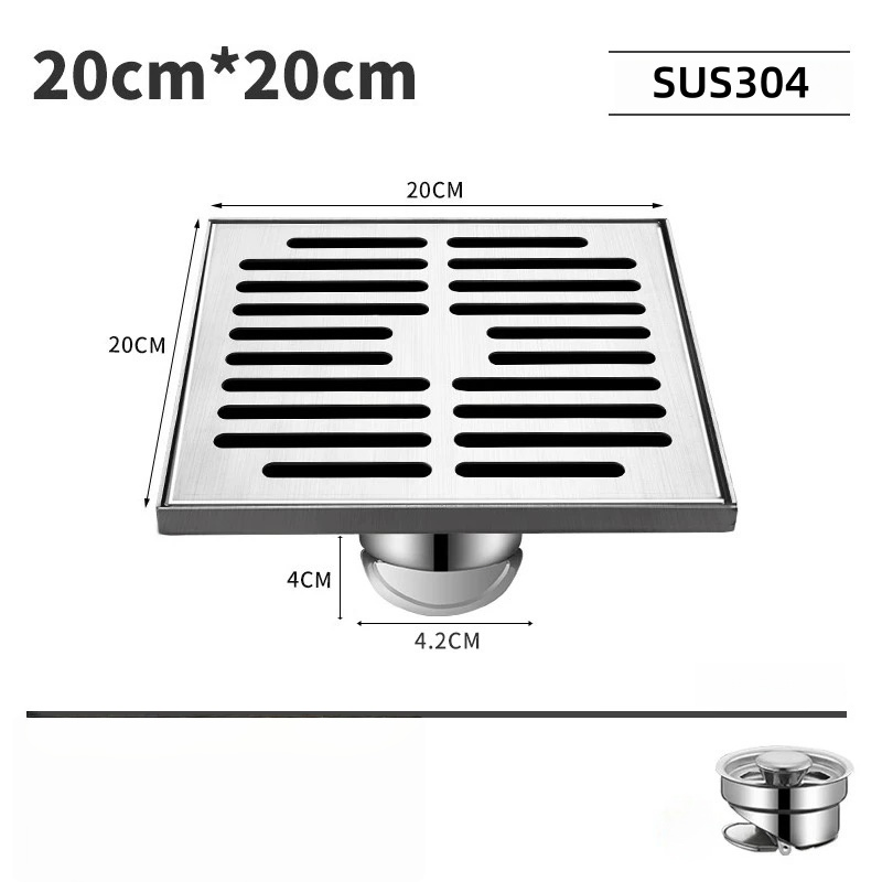 Дренажный трап для улицы Heavy-Duty, 50x60 см