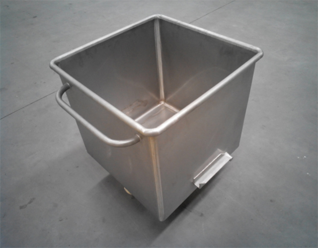 High Quality Food Grade Skip Car to Hold The Meat