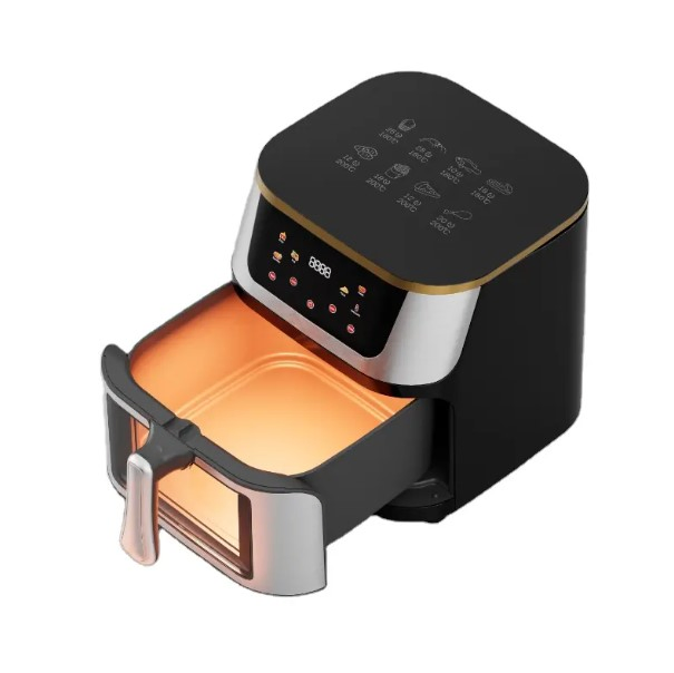 Stainless Steel Digital Air Fryer 8L 10L Capacity 1800W