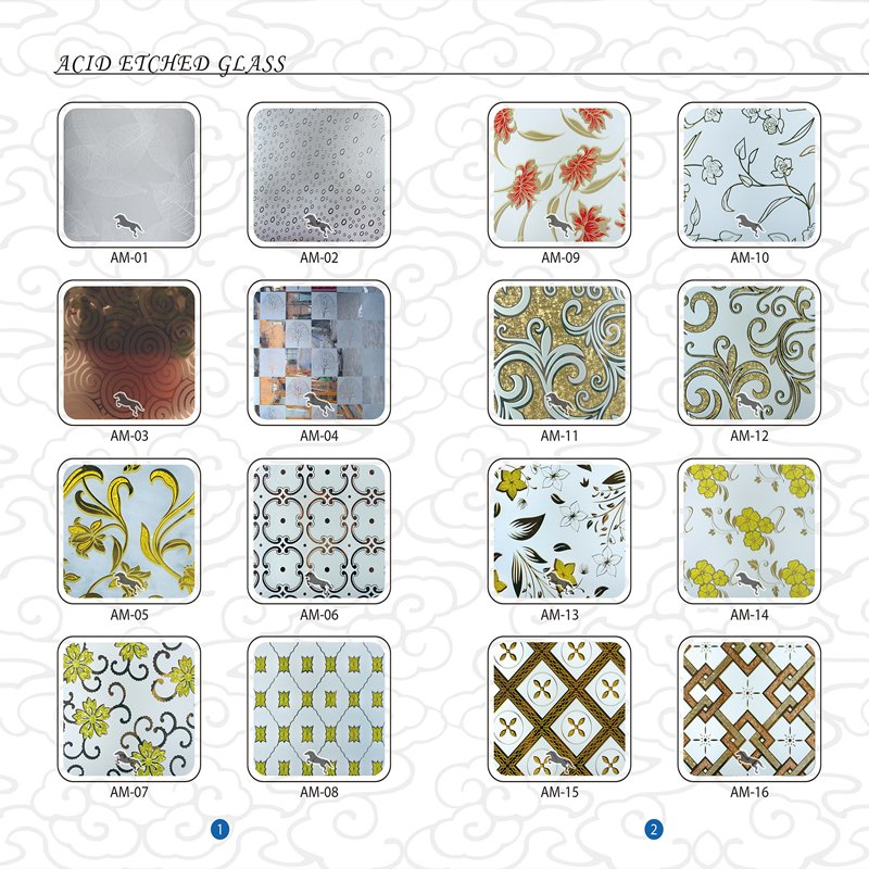3mm 4mm 5mm 6mm Pattern Mirror Glass China Manufacturer Glass