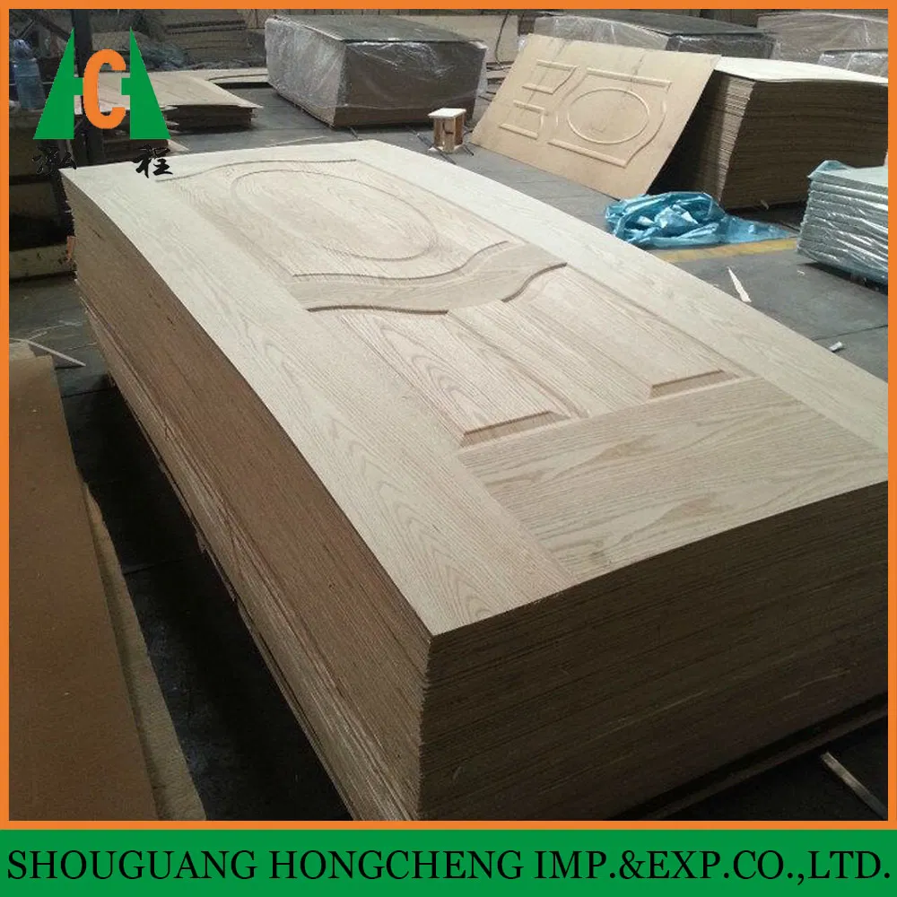 Natural Wood Veneer Door Skin, MDF Moulded Door Skin