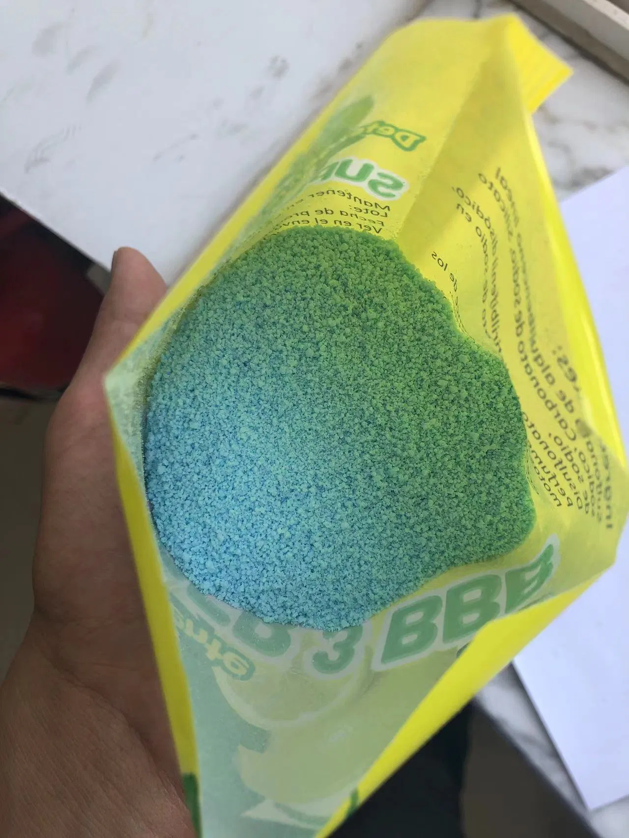 Chinese Semi-Finished Detergent Product Raw Material Detergent Powder