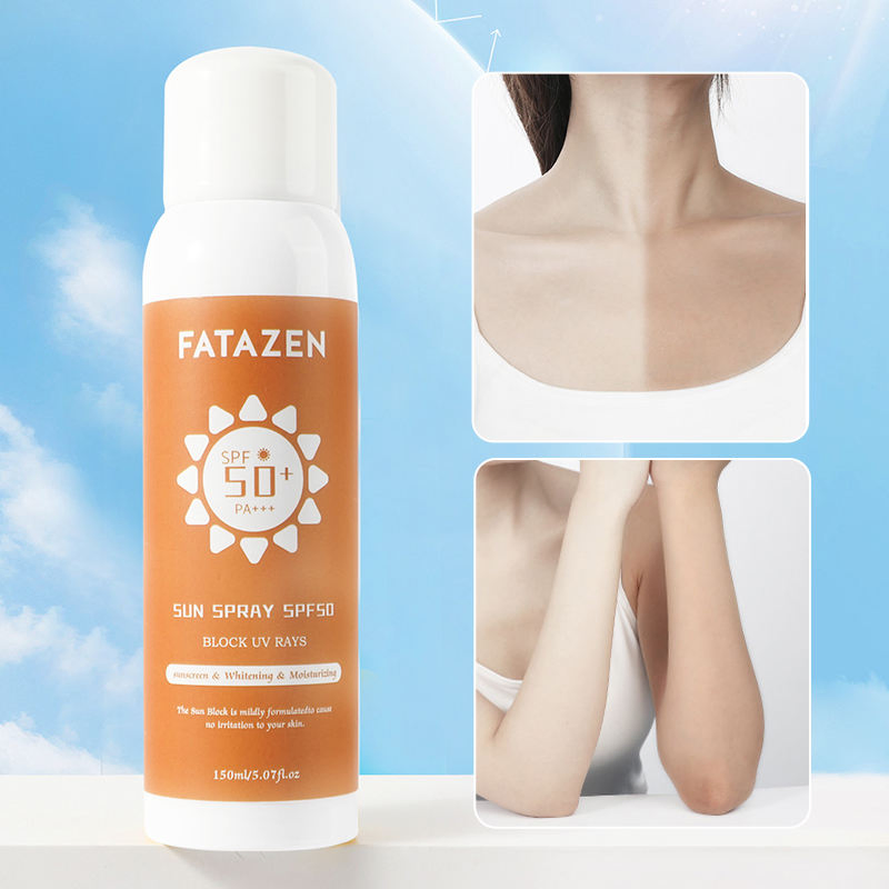 Wholesale Long Lasting Waterproof Sunscreen Spray Protectores Solares Facial Sun Block Moisturizer SPF 50+Anti Sunburn Sunscreen