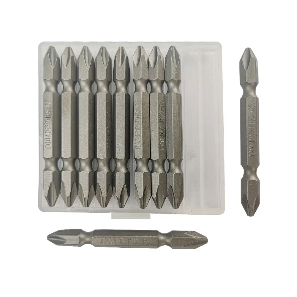 S2 pH2 Double End Bits for Pneumatic Electric Screwdrivers