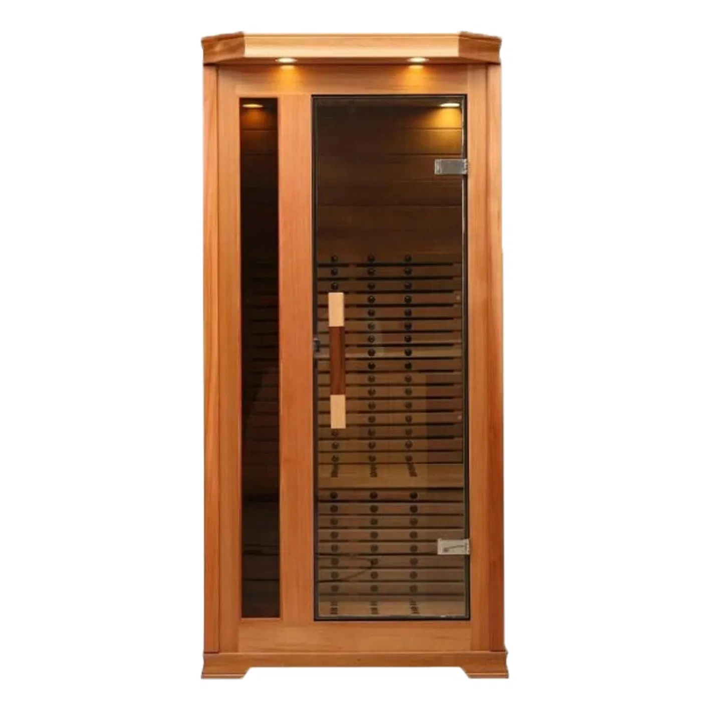 Professional High-Temperature Resistance Solid Wood 1-Person Indoor Steam Sauna