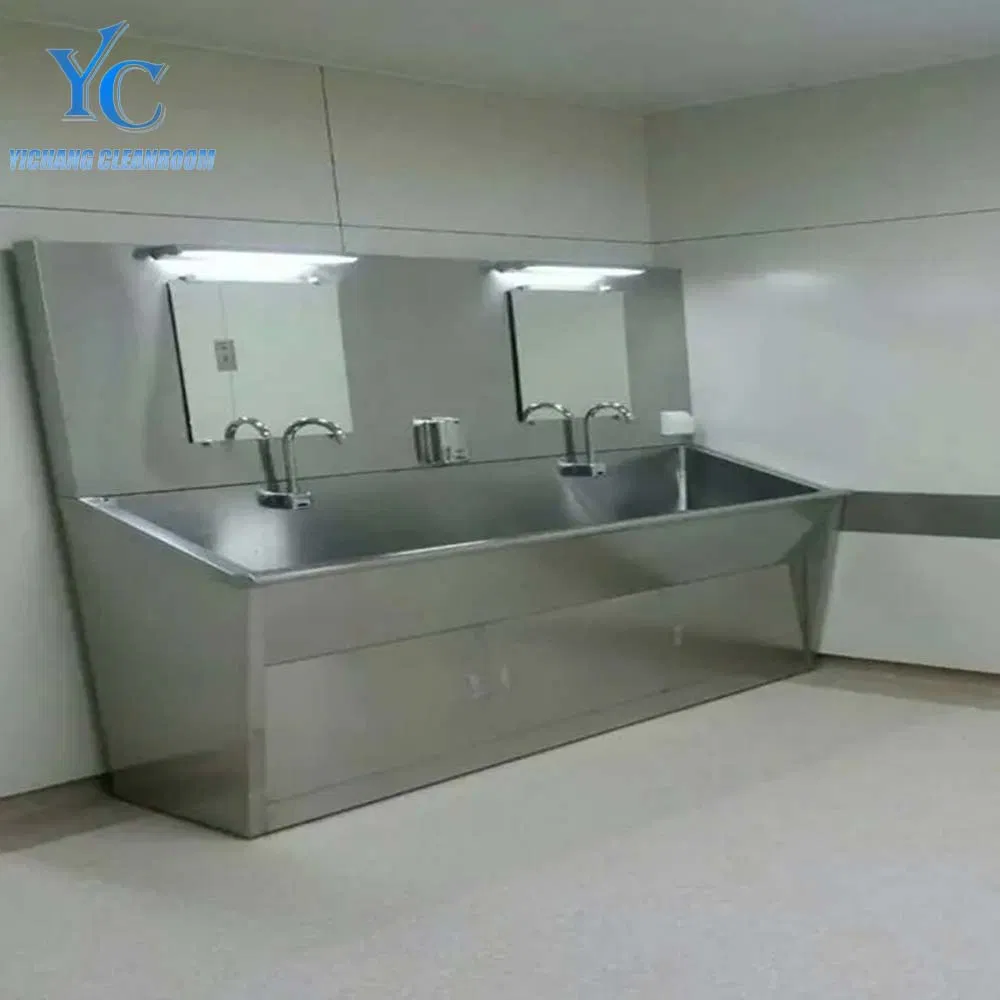 Stainless Steel Wash Sink Designed for Hospital Use