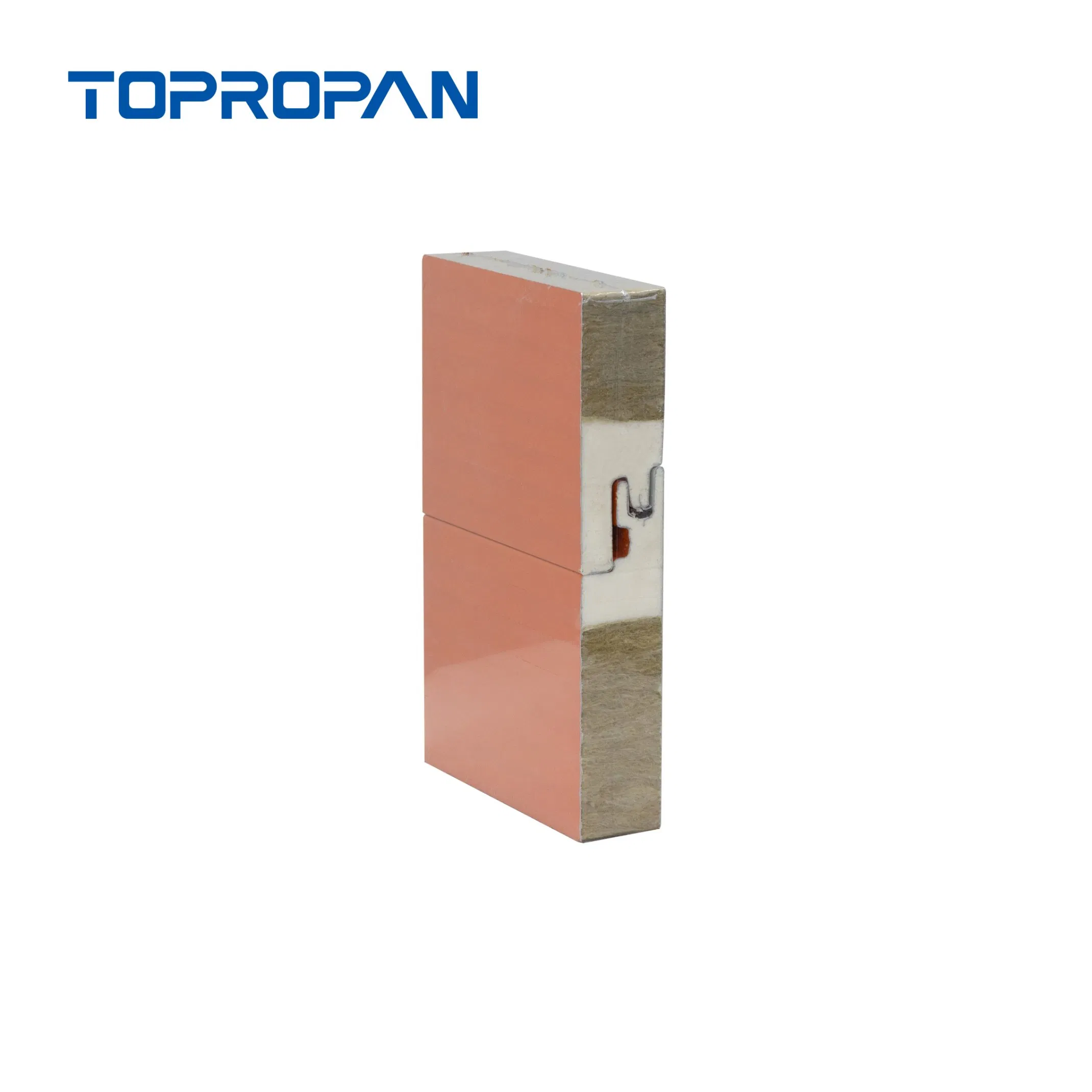 Rockwool PU Wall Sandwich Panel for Workshop Durable CE Standard 50/60/80/120mm