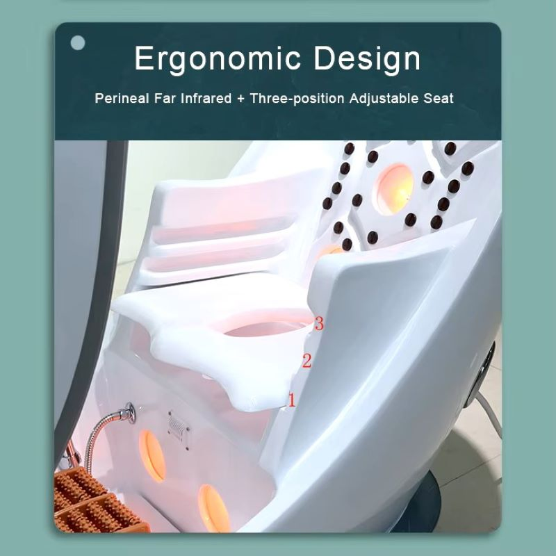 Portable Ozone Red Light Infrared Sauna SPA Capsule Wet Steam Chamber SPA Fumigation Machine