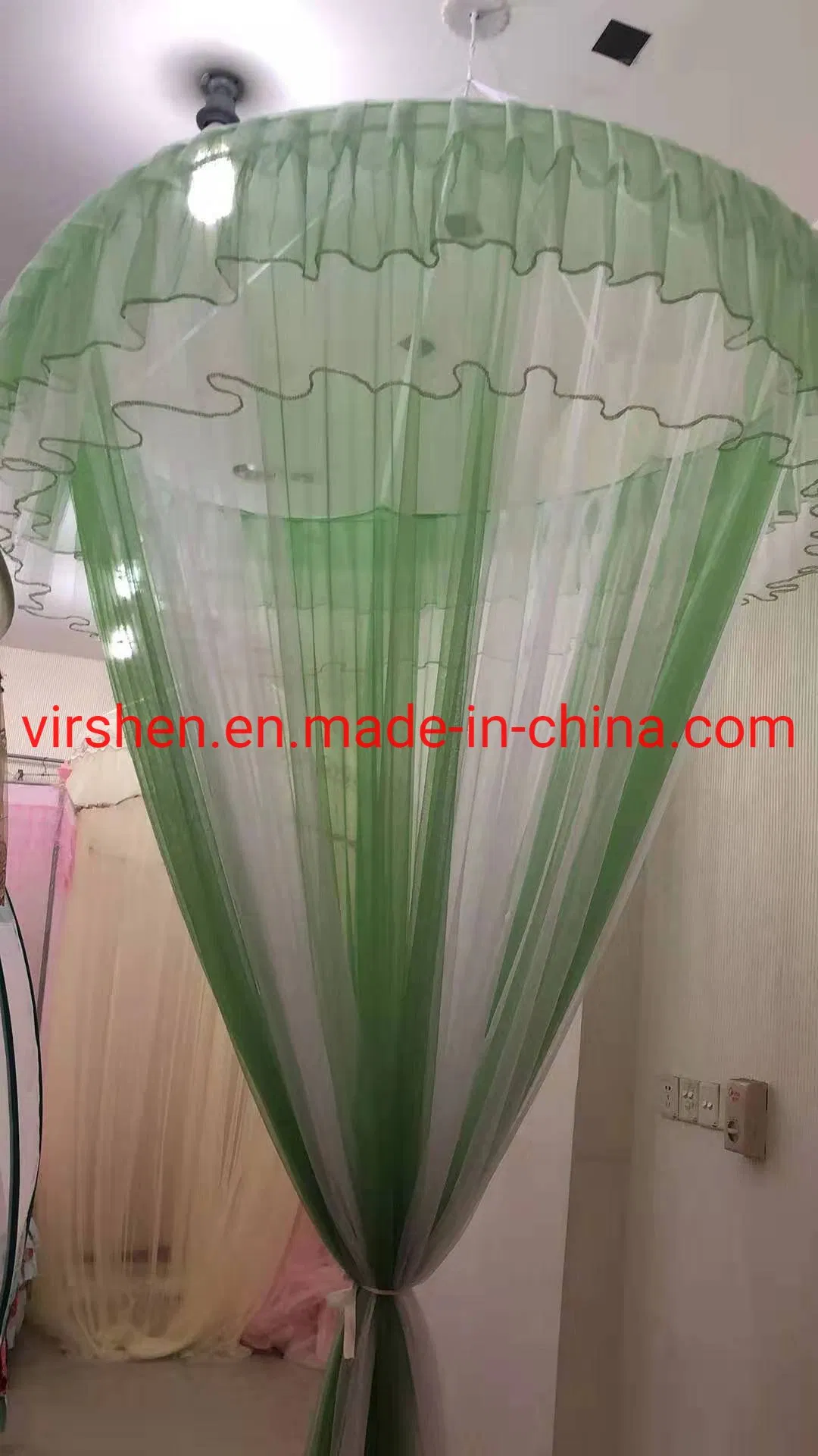 Thickened Mosquito Net Circular Conical Round Mosquito Bed Canopy Net
