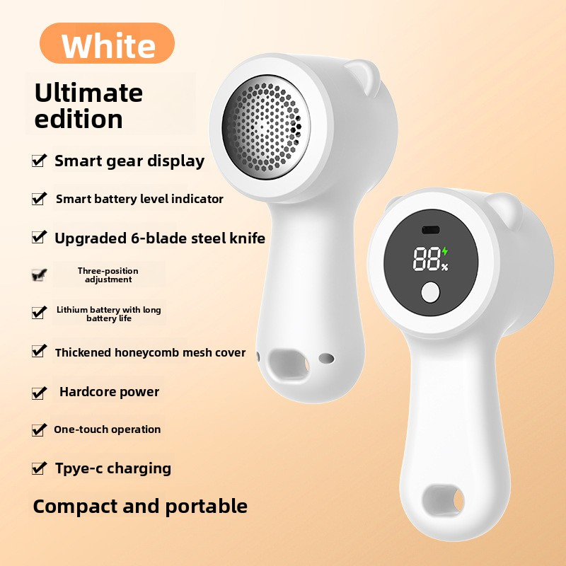 Electric Lint Remover Clothes LED Rechargeable Portable Fabric Shaver and Lint Remover