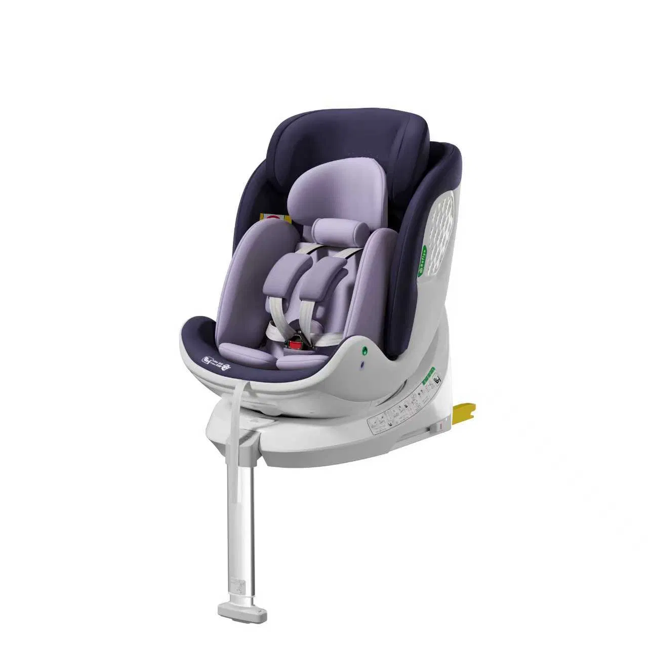 360 Degree Rotate ECE R129 Baby Car Seat with Isofix and Support Leg