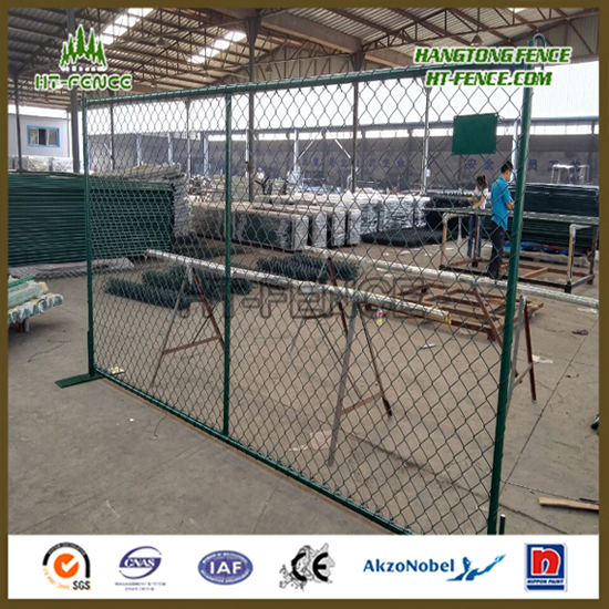 Portable Fencing Made of Chain Link Fencing