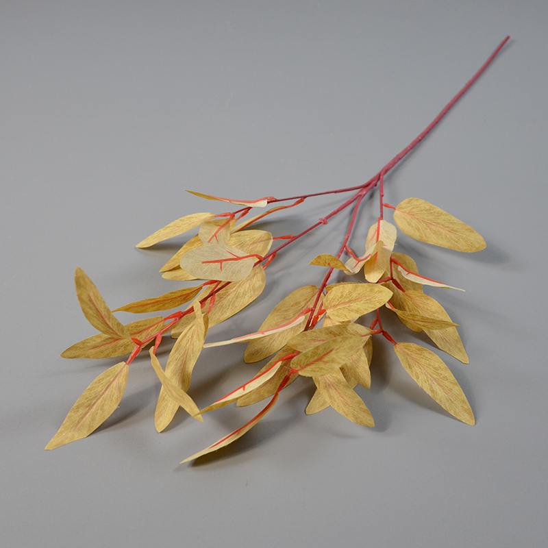 Листья эвкалипта искусственные длинные для декора