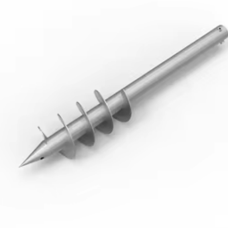 Винтовая свая из стали с горячим цинкованием