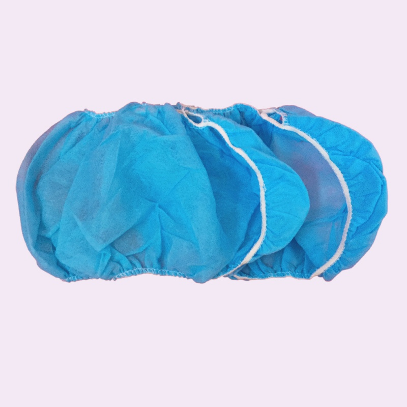 Disposable Non-Skid Shoe Cover with Rubber Band