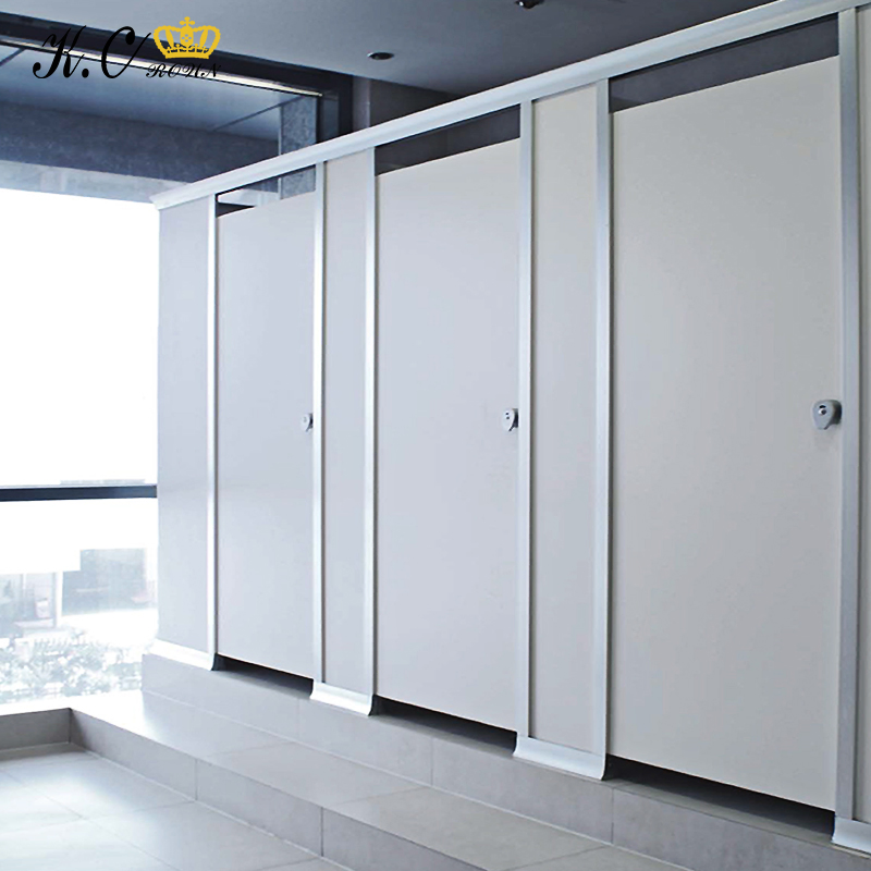 Durable Waterproof Commercial Bathroom Toilet Cubicle Partitions