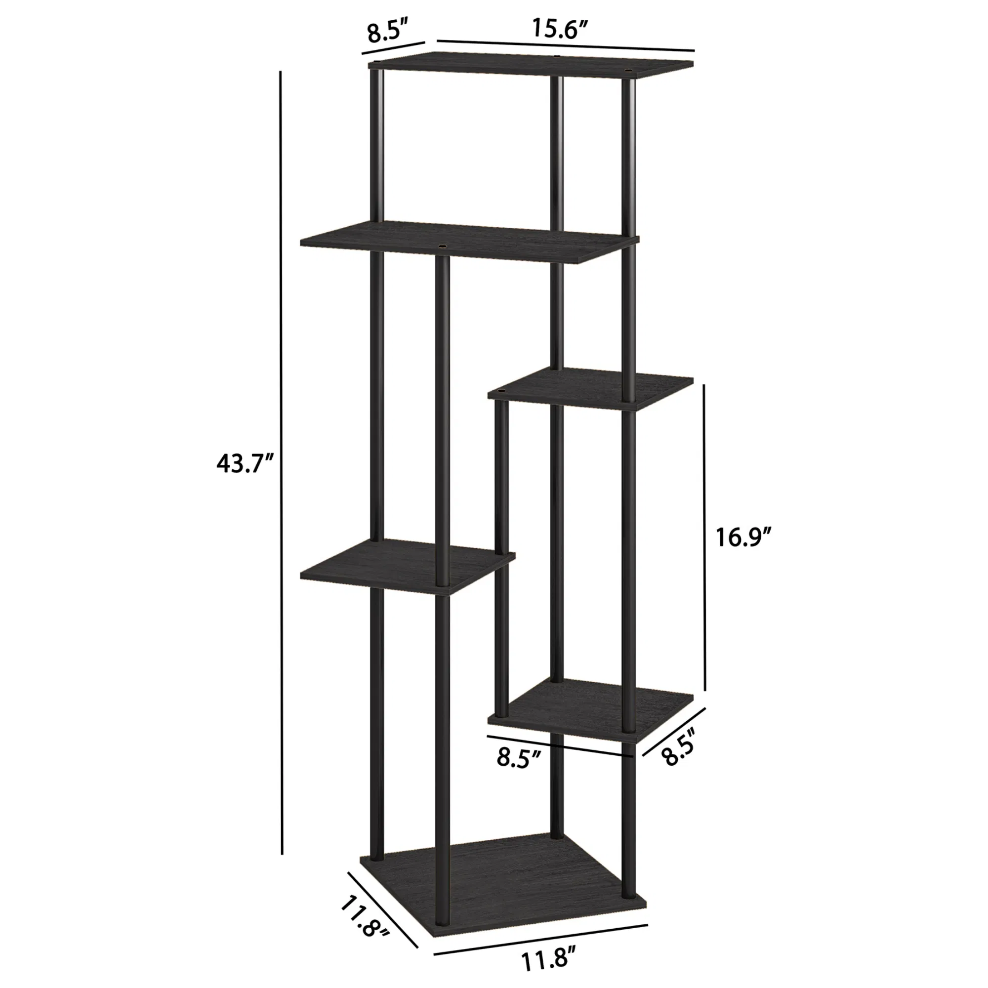 Tiered Pot Holder Simple Design Indoor Outdoor Multi-Layer Plant Shelf