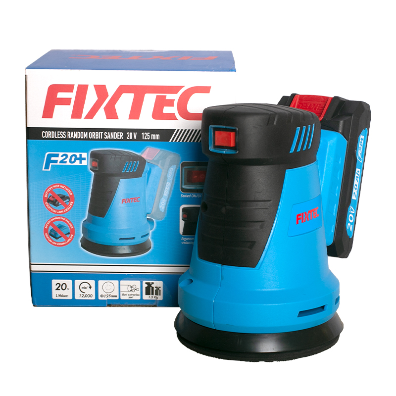 Fixtec Professional 12000rpm Electric Brushless Orbital Sander Random