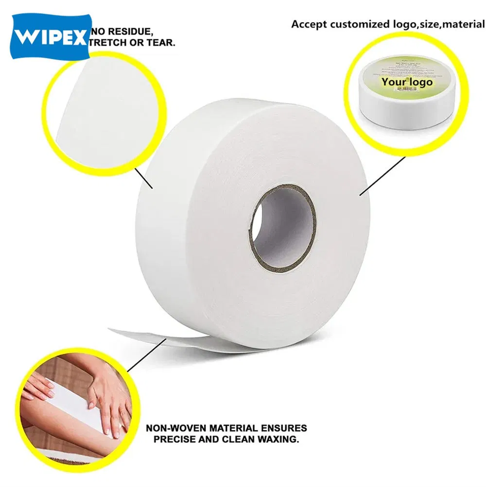 Beauty Salon Body Facial Non Woven Disposable Hair Removal Wax Strips