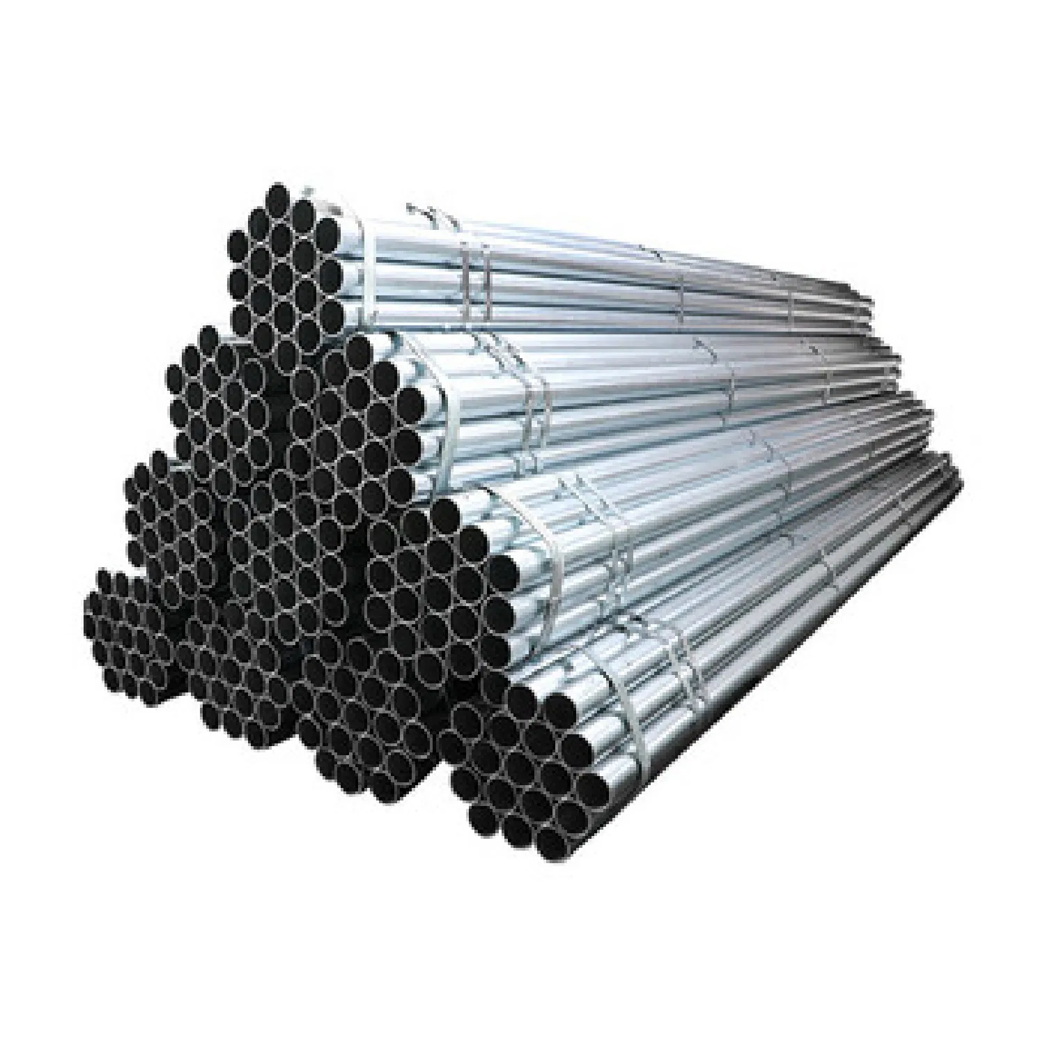 Galvanized Steel Pipe for Coastal Infrastructure, Welded Pipe Q235B Q355b High Zinc Layer Steel Pipe Hot Sale