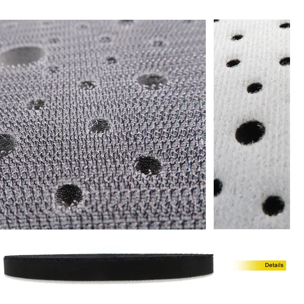 6inch 53-Hole Hook and Loop Sponge Soft Interface Pad for Polishing Grinding Power Tools Accessories