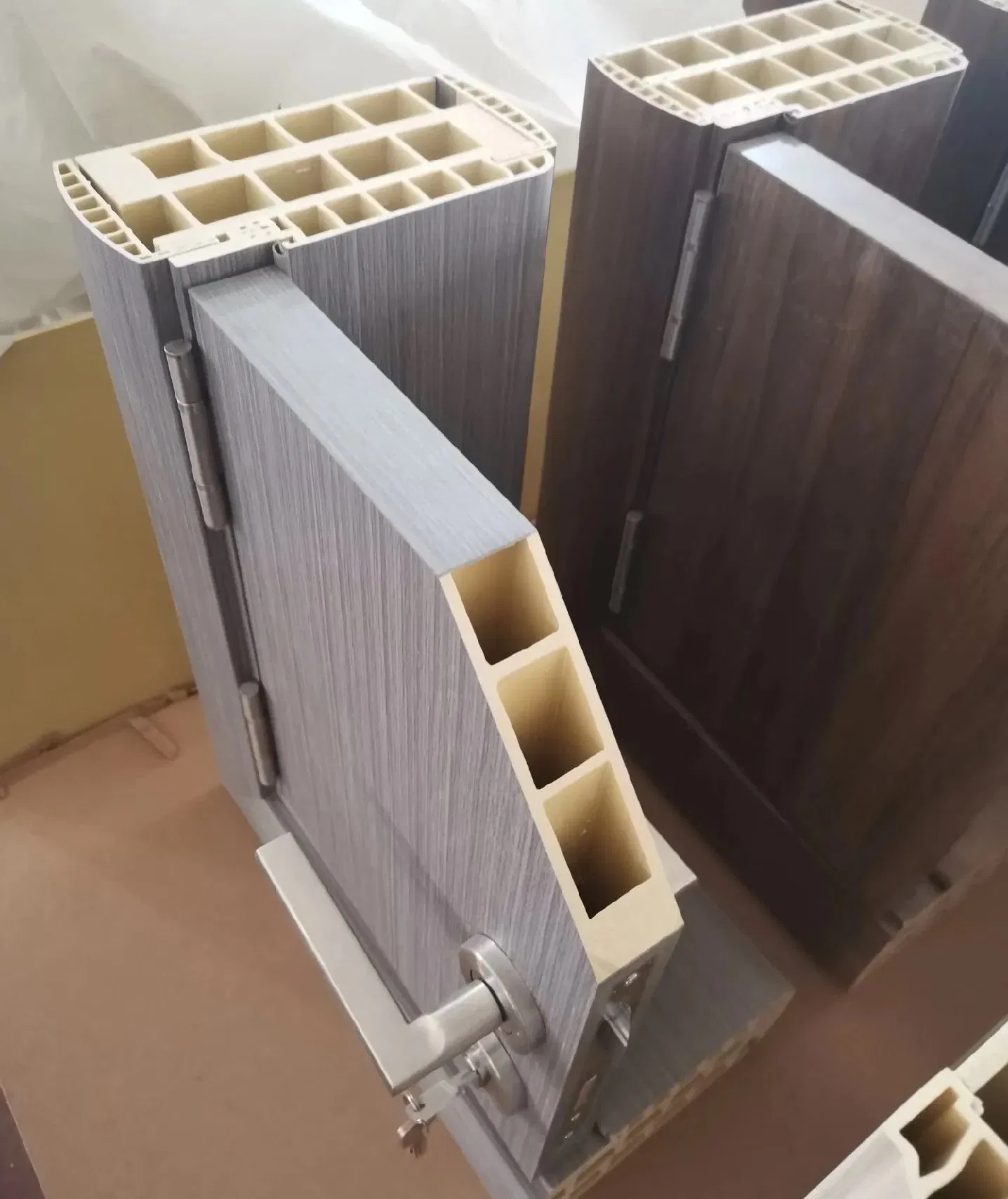 Customized Waterproof WPC Doorf Rame for Green Building Projects