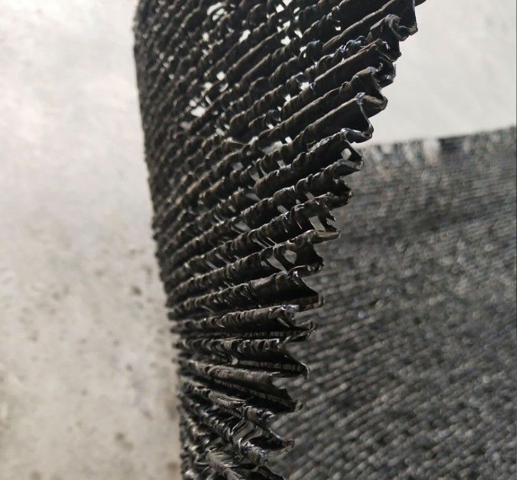 Tunnel Pavement Retaining Wall Seepage Drainage Mat W-Shaped Composite