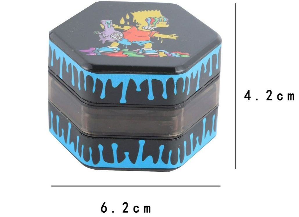 Stylish Customized Metal Smoke Grinder for Tobacco and Shatter