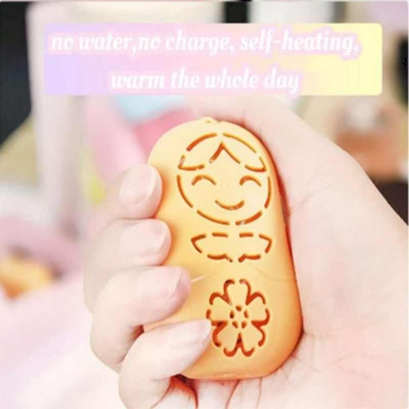 Hand Warmer with Colorful Cover Warmer Pack Heating Pad Pack Customized