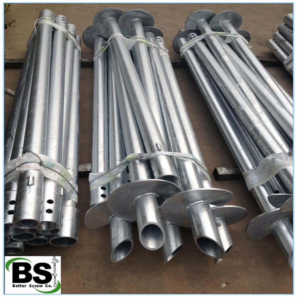 Round Shaft Helical Piles for Foundation Restoration